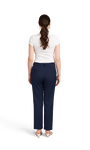 Women's Navy Stretch Suit Separates Pants